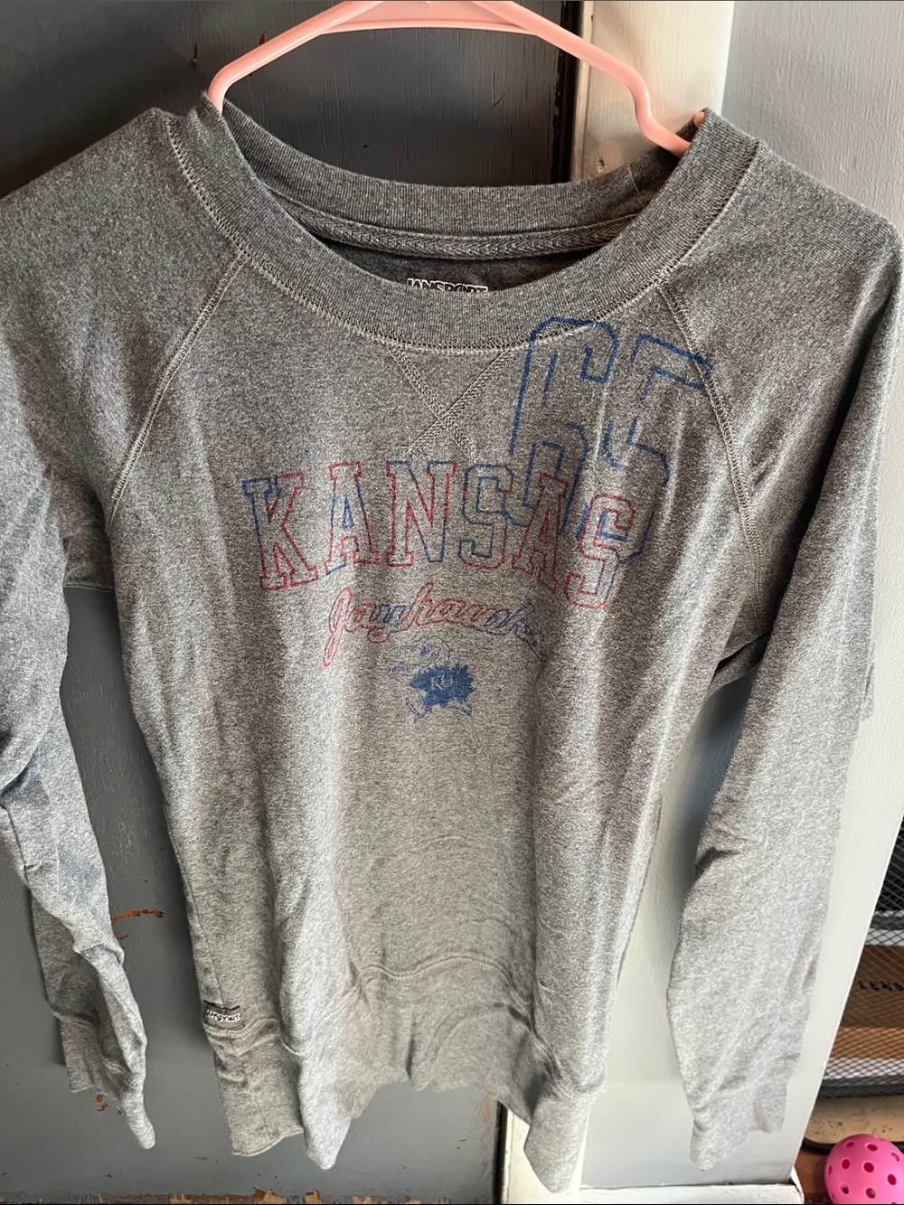 Jansport Heather Gray Graphic Crewneck Sweatshirt